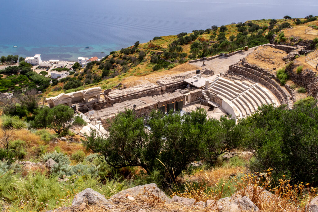 Le théâtre antique de Milos