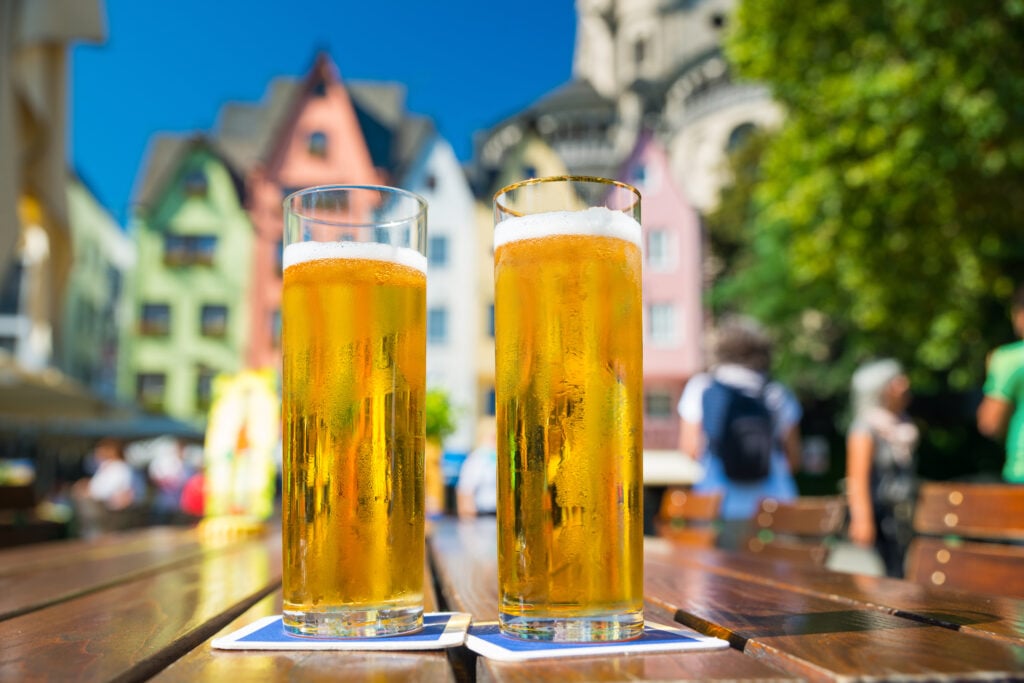 La célèbre Kölsch, bière typique de Cologne