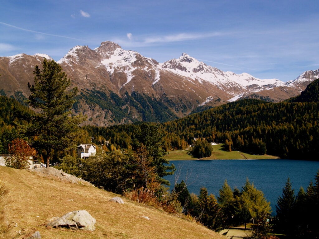 Saint-Moritz, un des plus beaux villages de Suisse