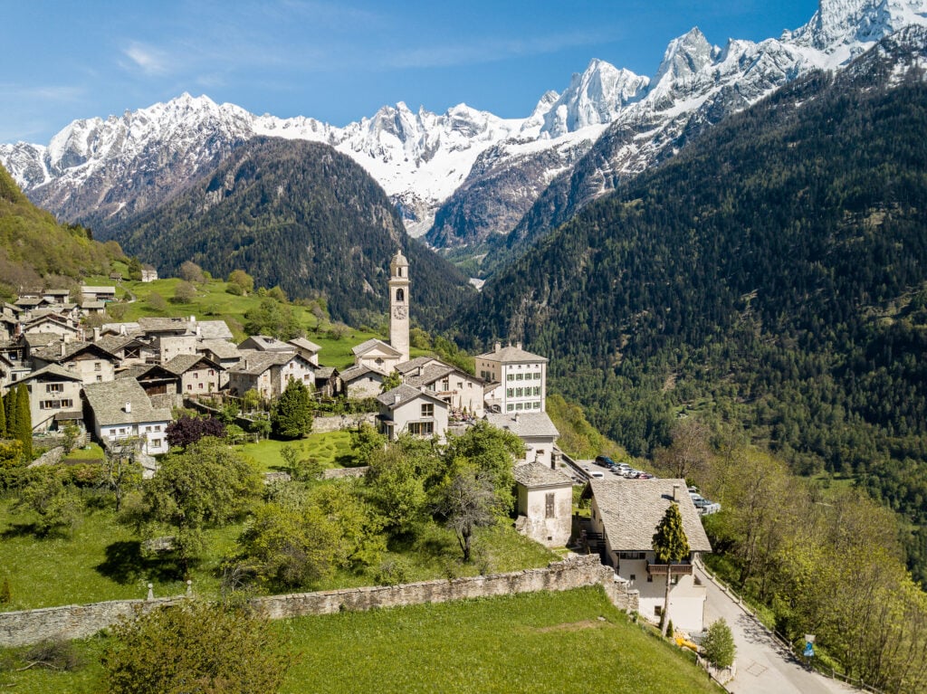 Soglio, un des plus beaux villages de Suisse