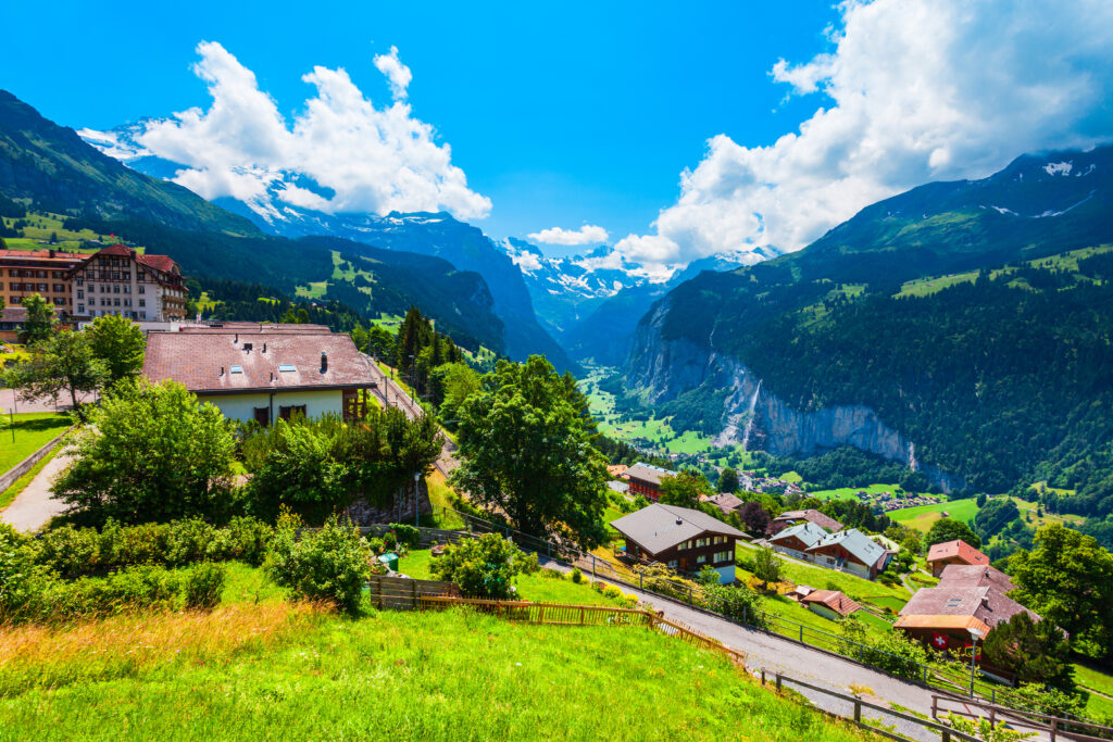 Lauterbrunnen, un des plus beaux villages de Suisse