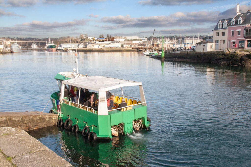 Le bac à Concarneau dans le Finistère