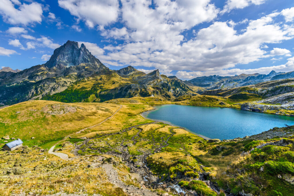 Vue sur la vallée d'Ossau