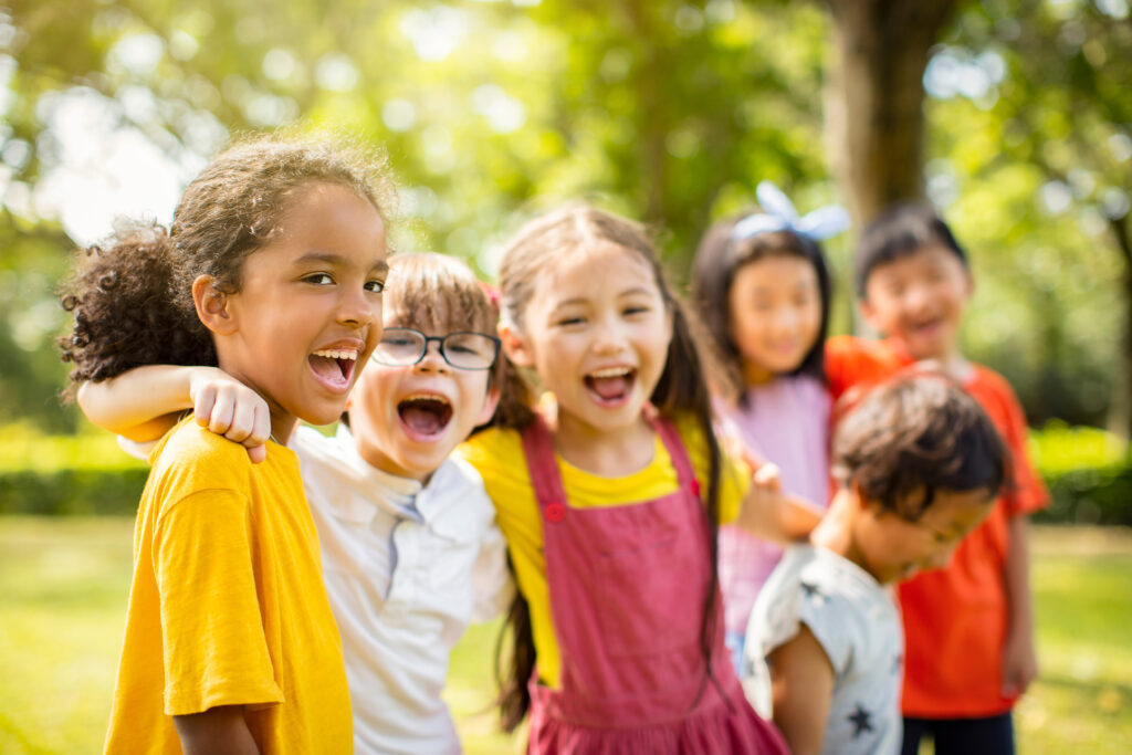 Groupe d'enfants