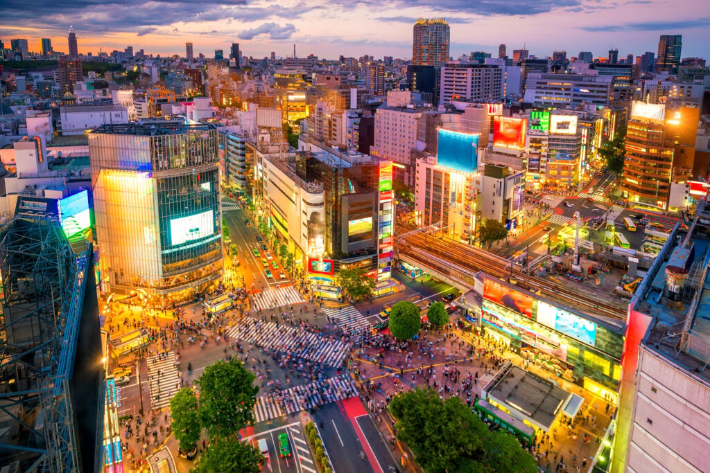 Vue sur Tokyo