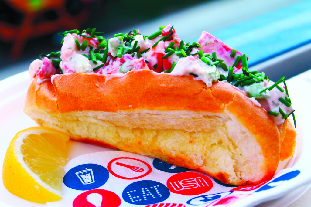 Lobster roll.