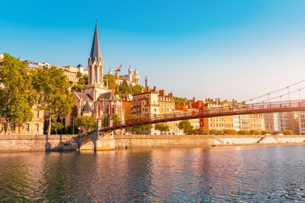 Vue sur Lyon