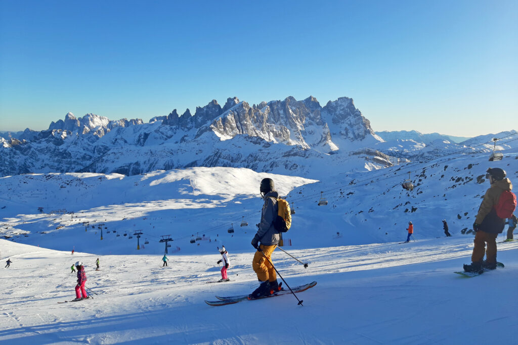 Ski dans les Alpes Italiennes