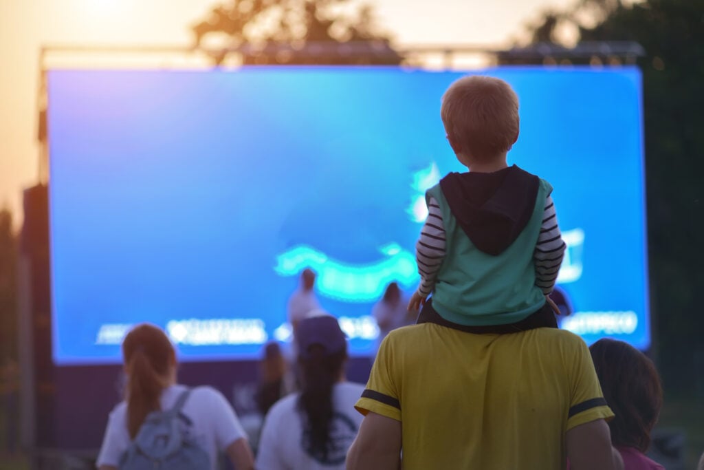 Cinéma en plein air