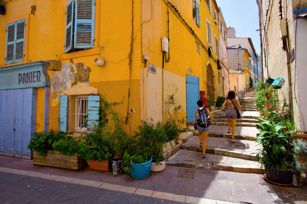 Le quartier du panier, Marseille