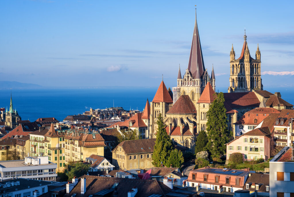 Vue sur Lausanne 