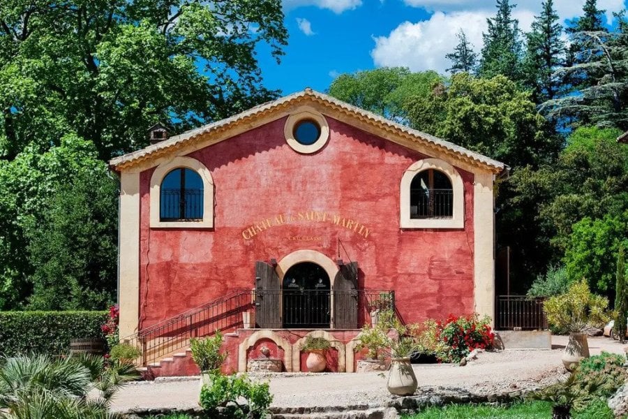 L'élégance varoise du Château de Saint-Martin dans un verre