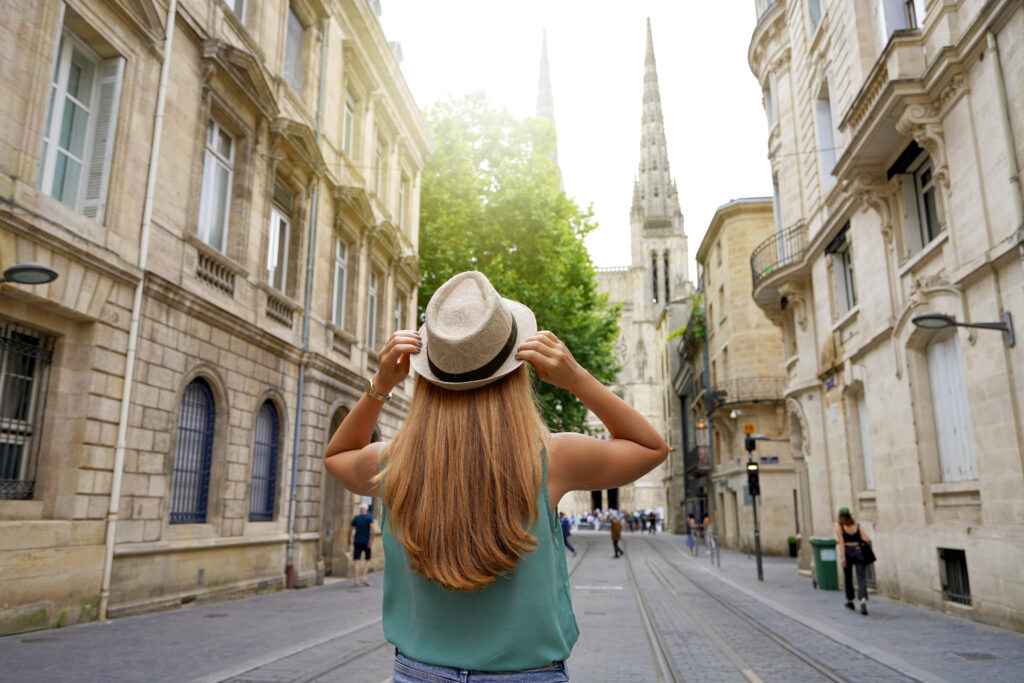 Touriste à Bordeaux