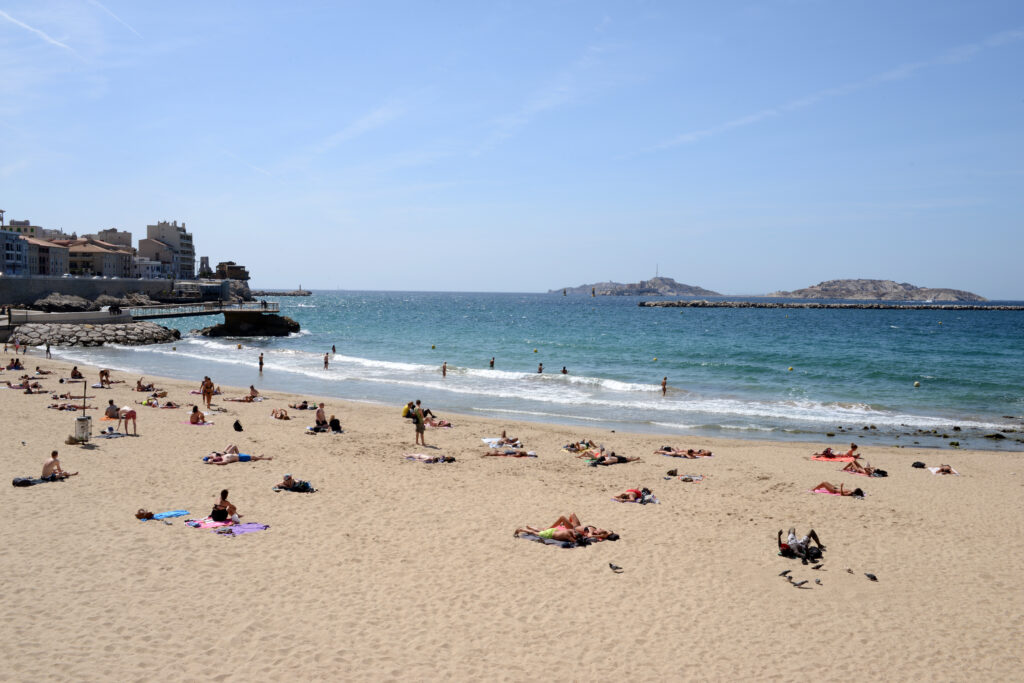 Plage des Catalans à Marseille