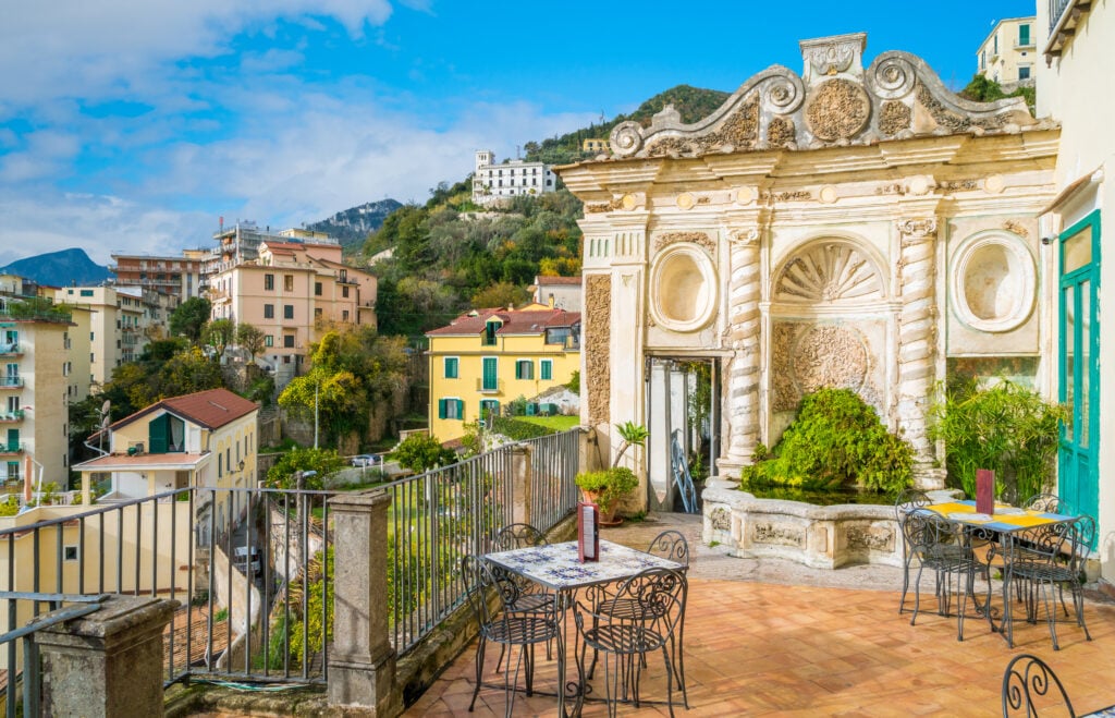 Vue depuis le Giardino della Minerva 