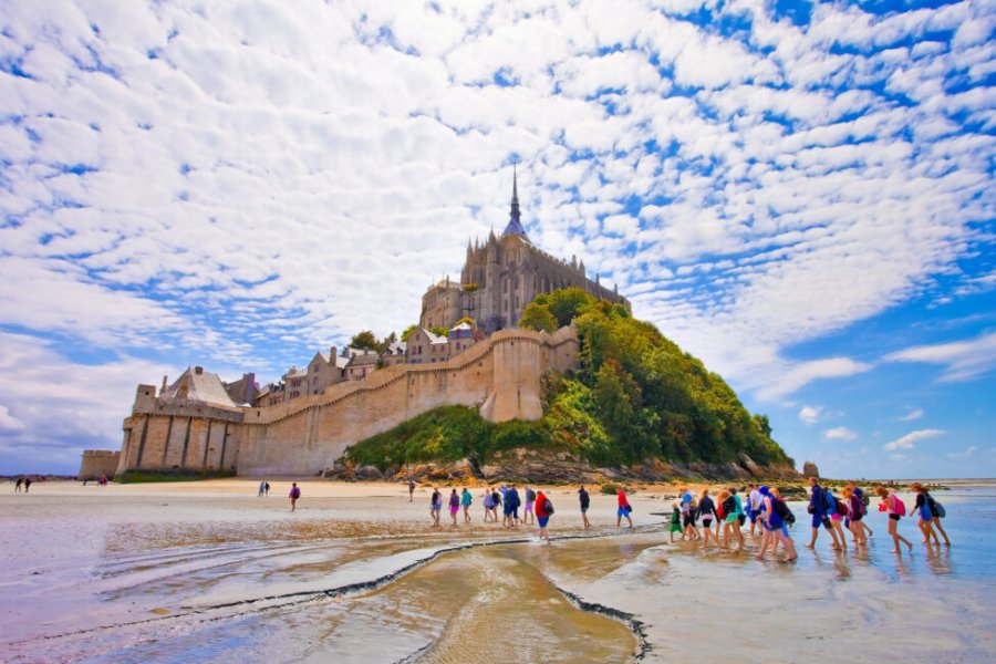 Traverser la Baie du Mont St Michel à pied – informations et conseils en 2025