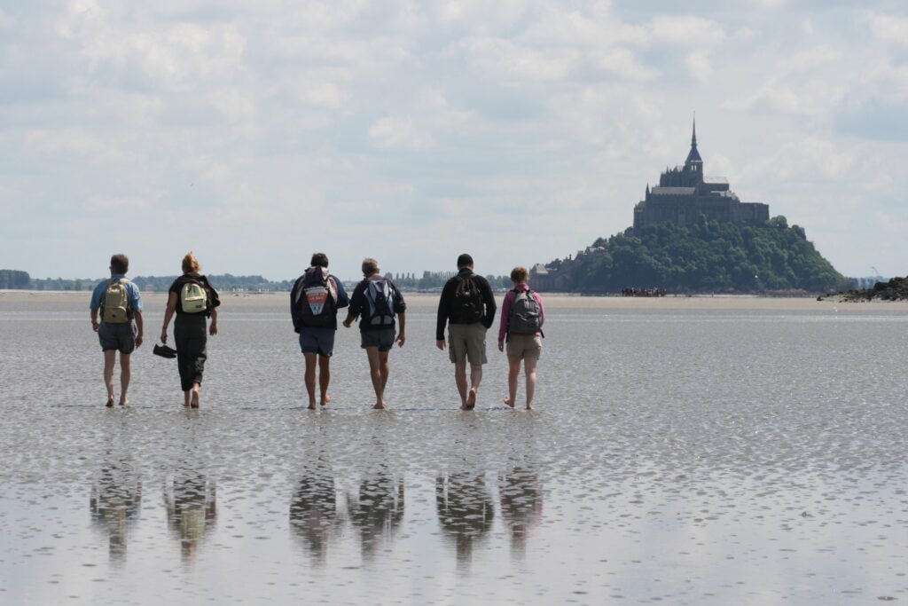 Traversée de la baie du Mont Saint-Michel 