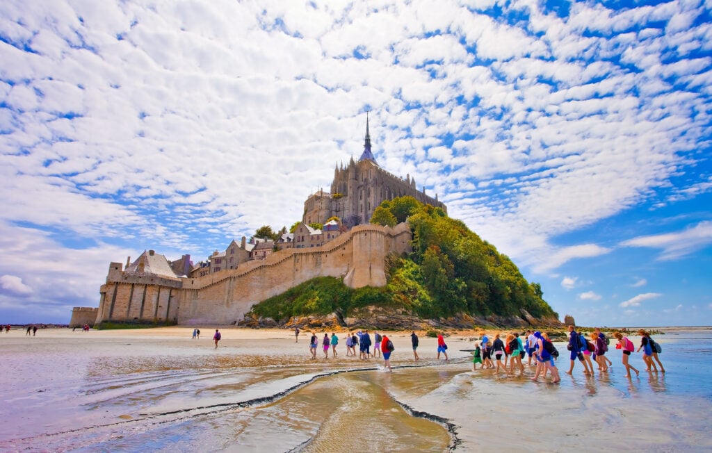 Traversée de la baie du Mont Saint-Michel