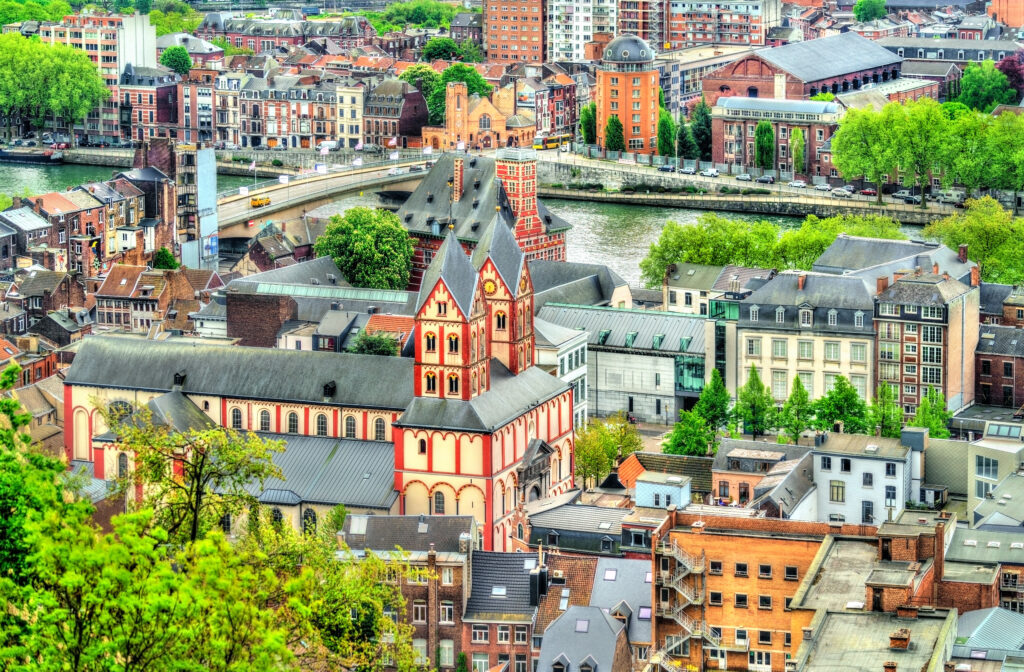 Vue sur Liège