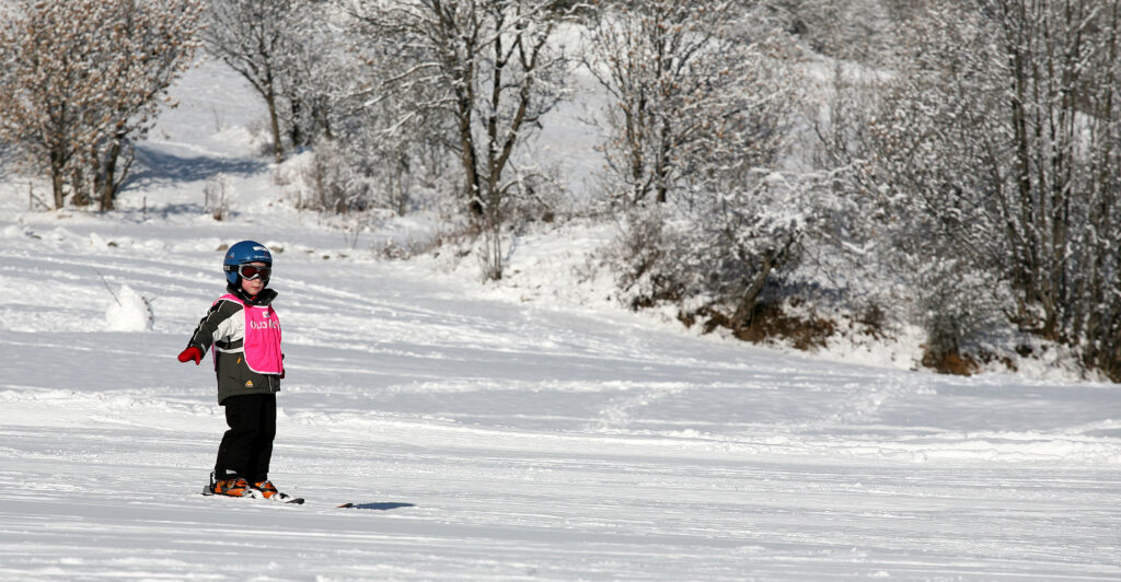 Enfant au ski 