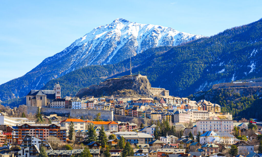 Vue sur la ville de Briançon - Serre-Chevalier