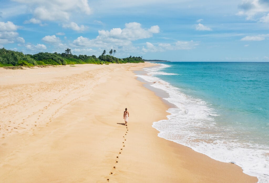 Plage à Tangalle