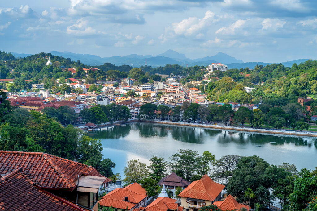 Vue sur Kandy