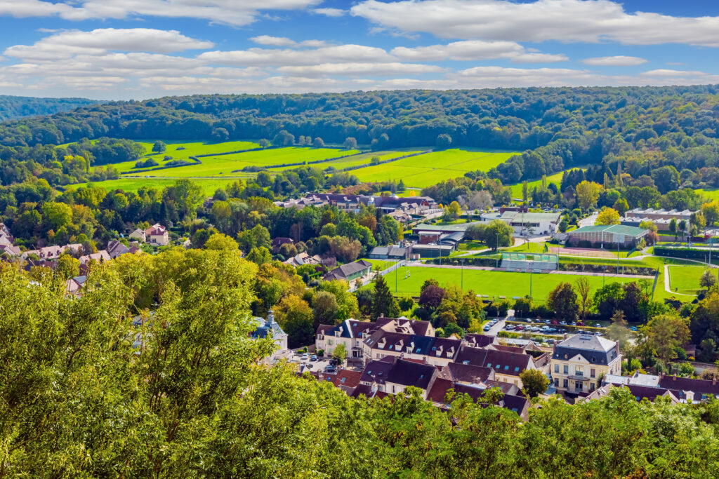 Vue sur la Vallée de la Chevreuse  