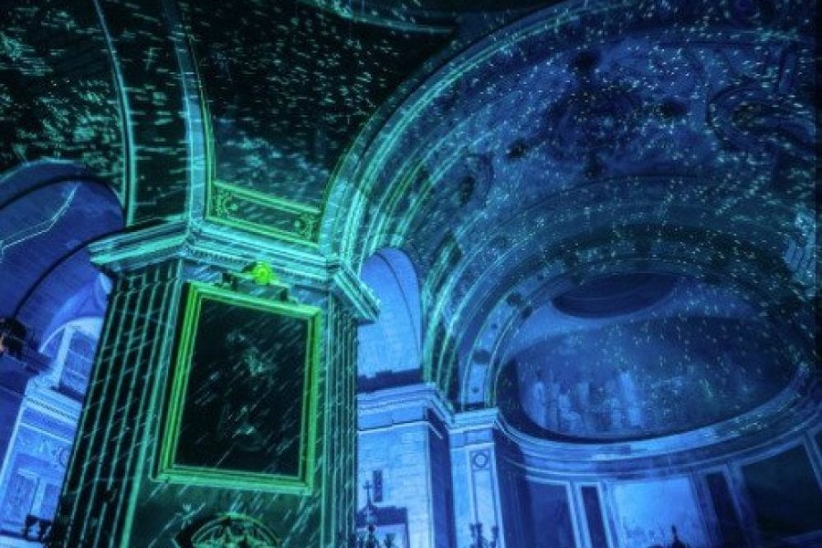 Immersia, spectacle son et lumière à découvrir à l'église Notre-Dame-de-Bon-Port de Nantes