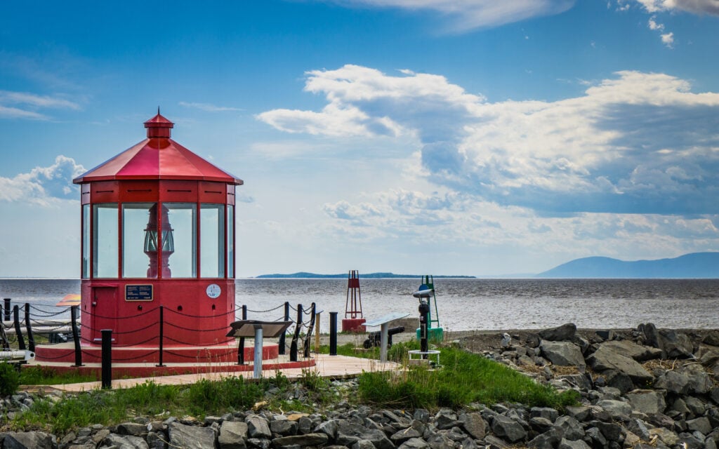 Vue depuis Saint Jean Port Joli 