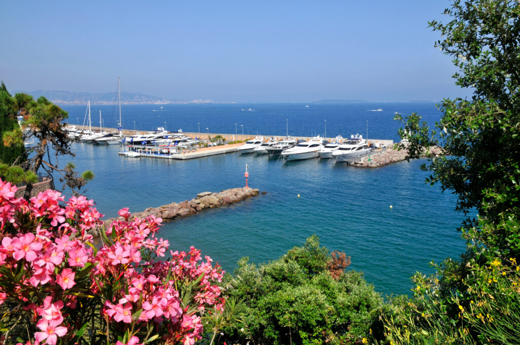 Port de La Rague à Mandelieu La Napoule