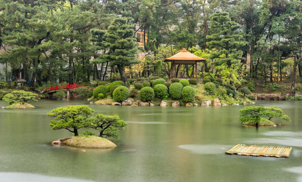 Jardins japonais à Hiroshima