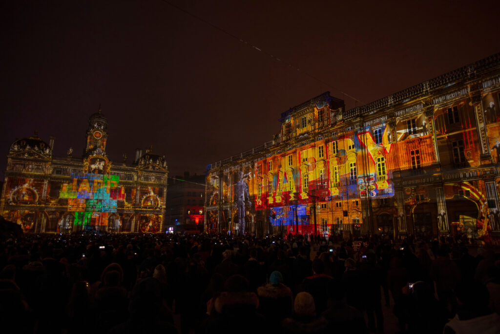 Fête des lumières à Lyon 