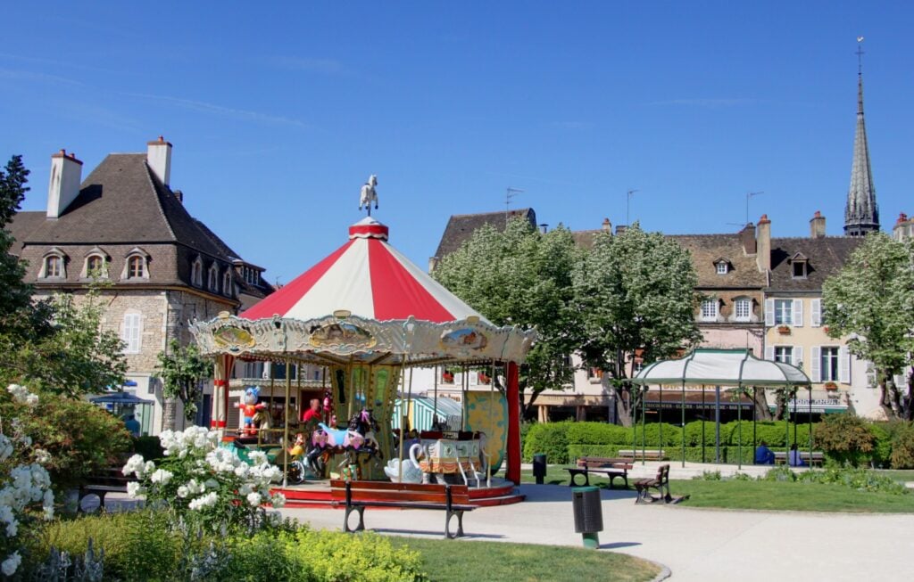 Les rues de Beaune en Bourgogne