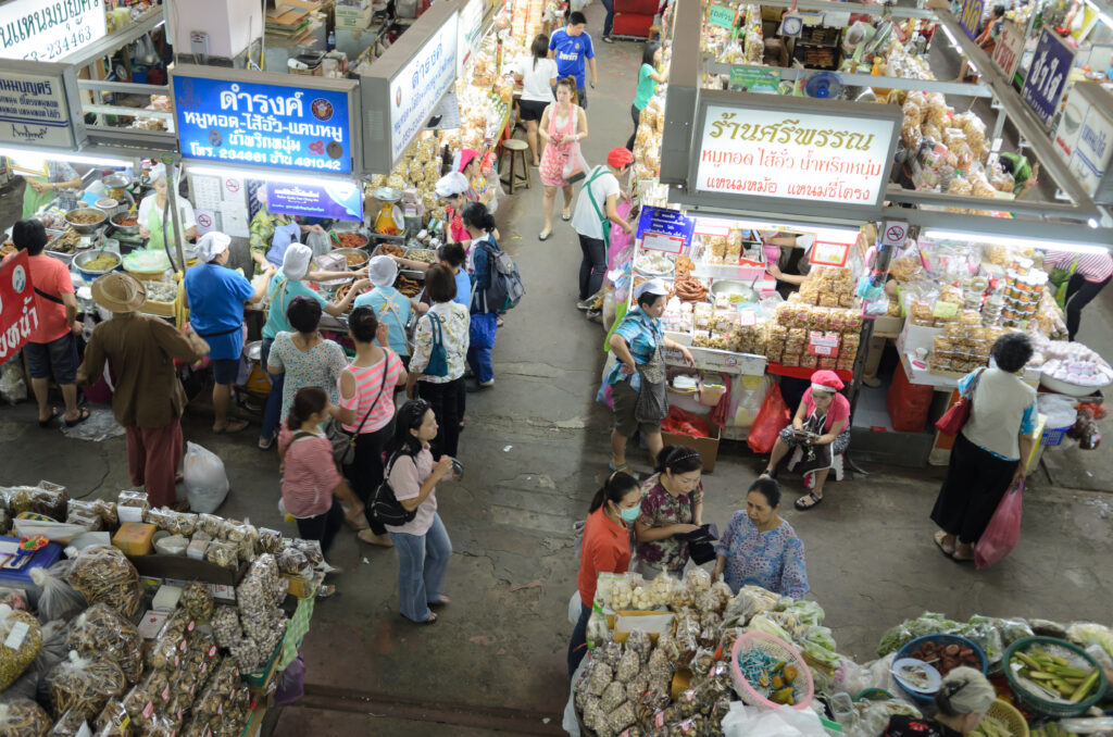 Marché de nuit à Chiang Mai