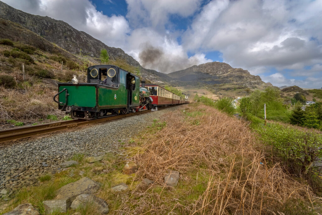 Le train à vapeur depuis Porthmadog