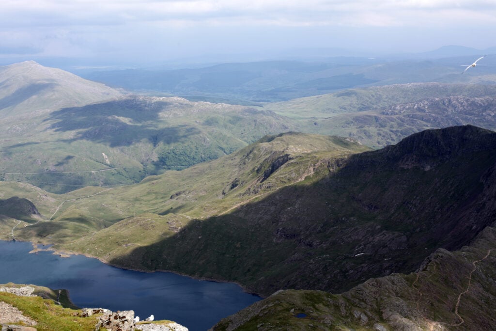 Vue depuis le Mont Snowdon