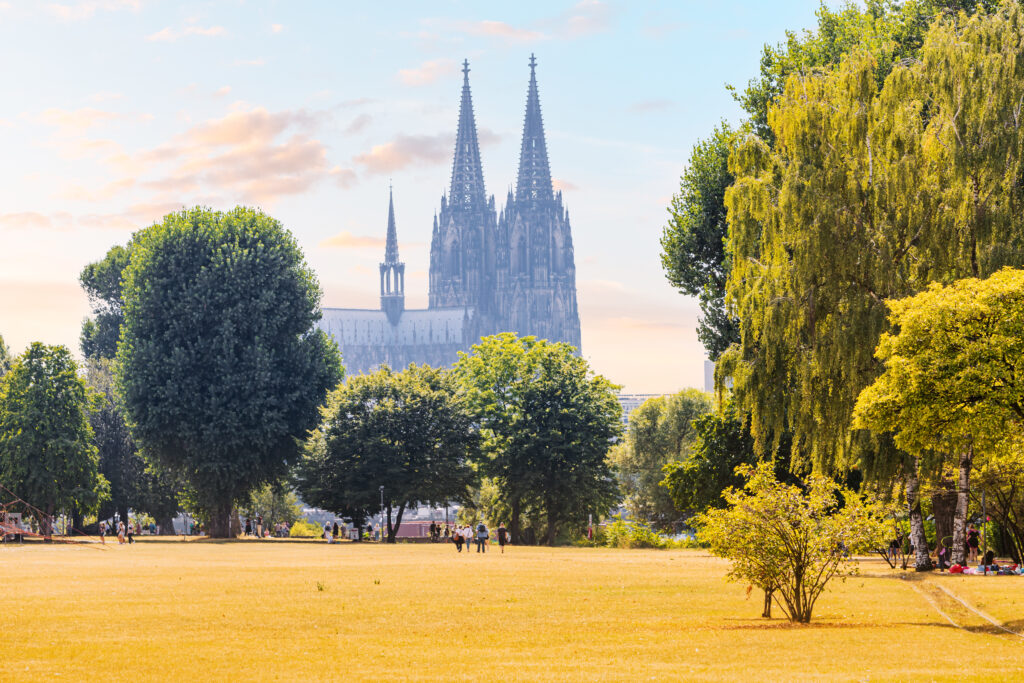 Rheinpark, poumon vert de Cologne