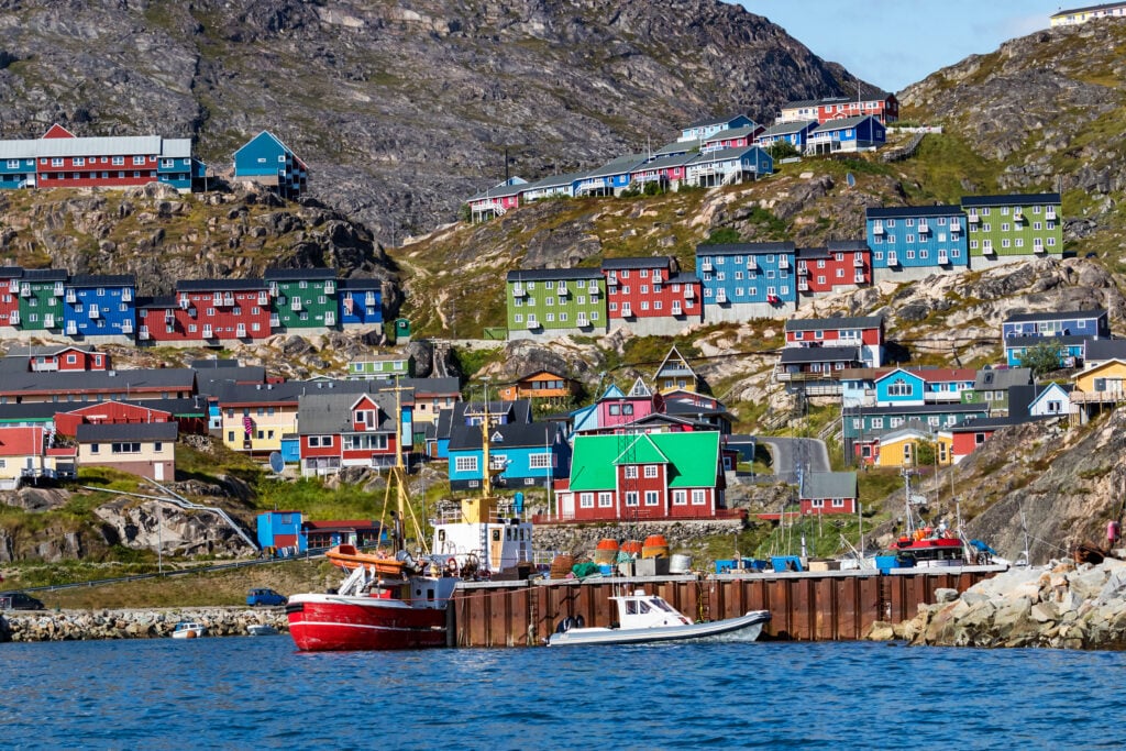 Maisons colorées de Qaqortoq 