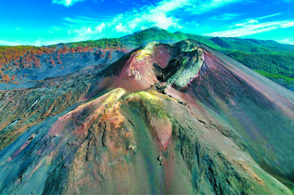 Volcan Tajogaite.