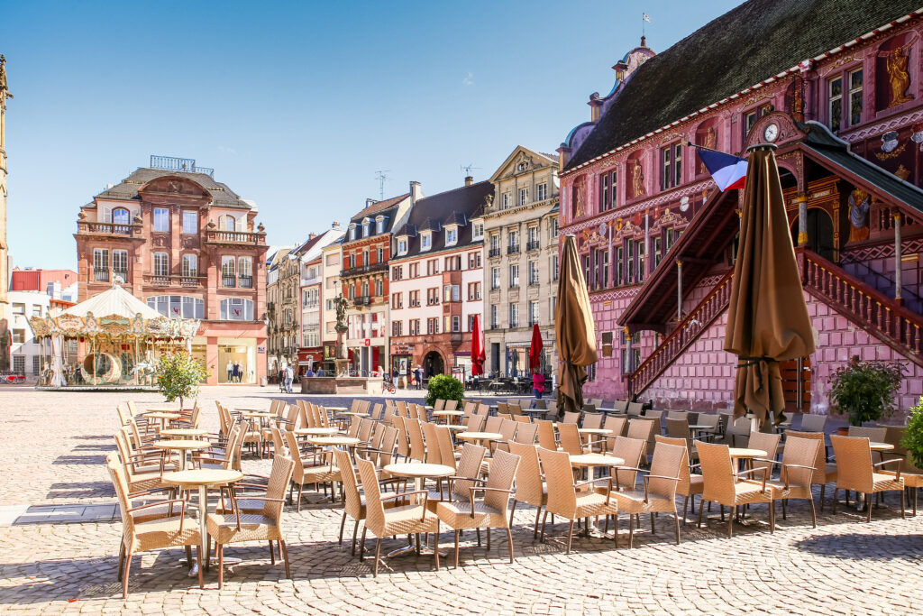 Place centrale de Mulhouse