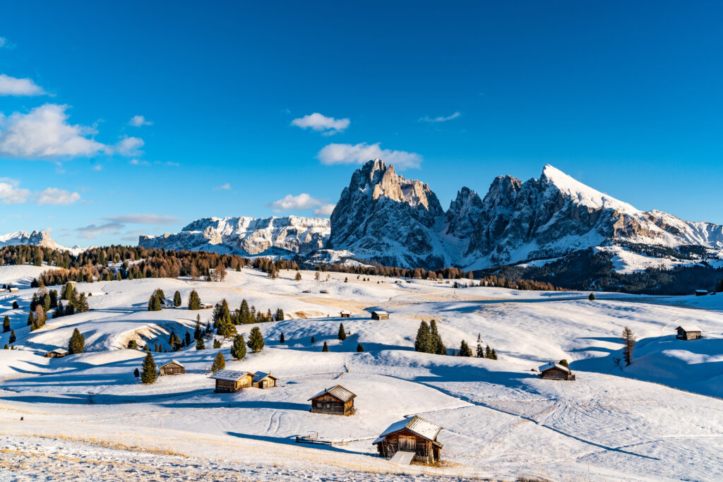 Vue sur le domaine de Skiwelt