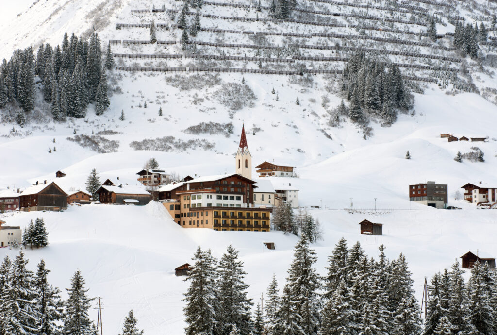 Village alpin de Warth-Schrocken