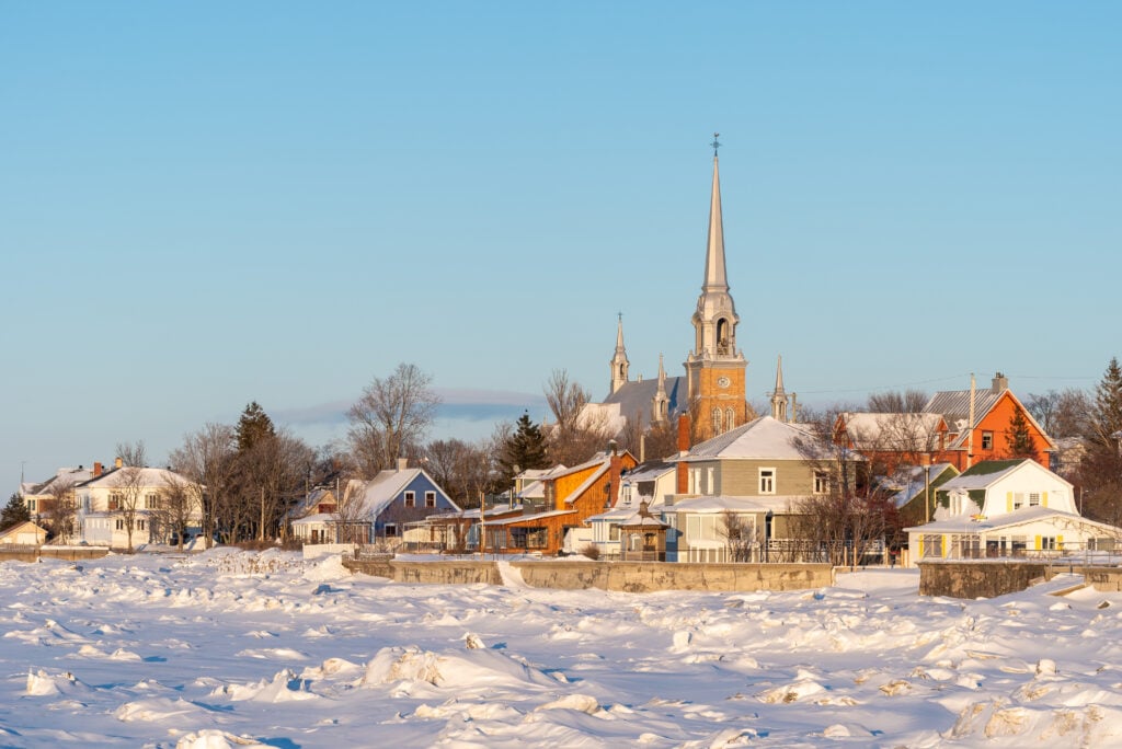 Kamouraska au Canada : un des plus beaux villages du monde