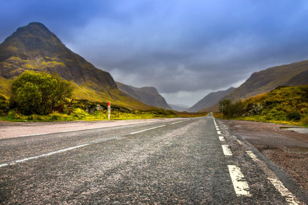 A 82 route des Highlands