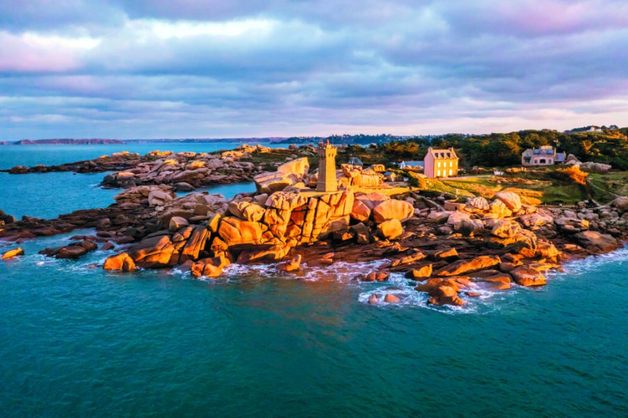 Séjourner à Perros-Guirec, la vie en Roz en Bretagne