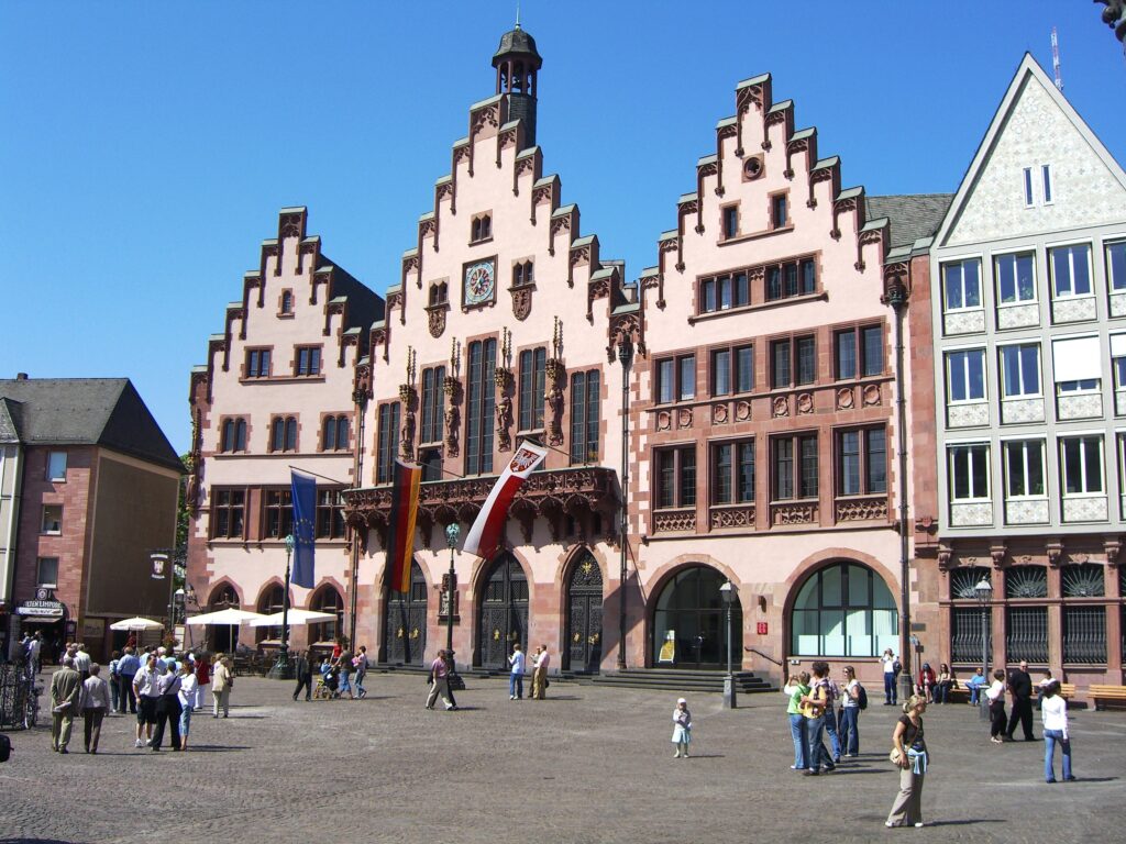 L'hôtel de ville de Francfort 