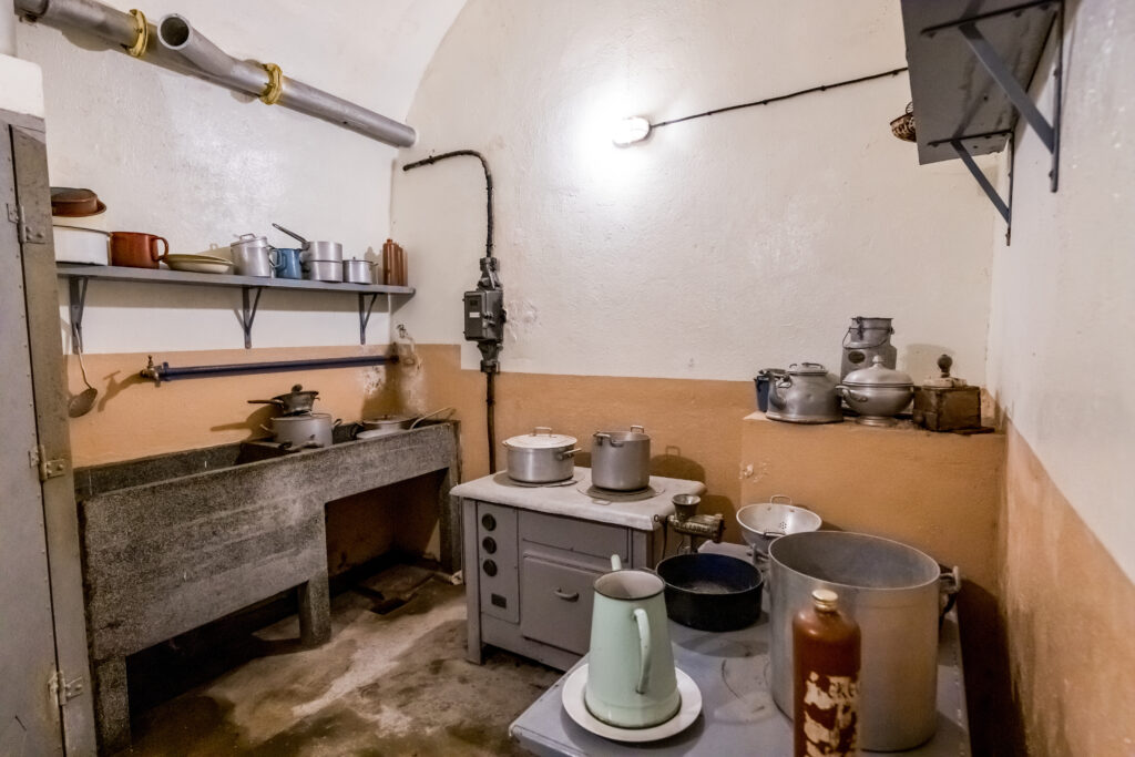 Dans le Fort de Schoenenbourg sur la Ligne Maginot