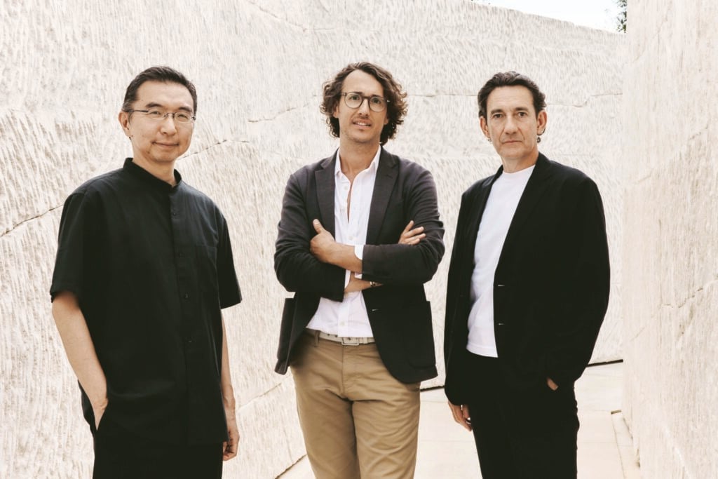 Portraits de Sou Fujimoto, Christophe Gautrand & Gwenaël Nicolas.