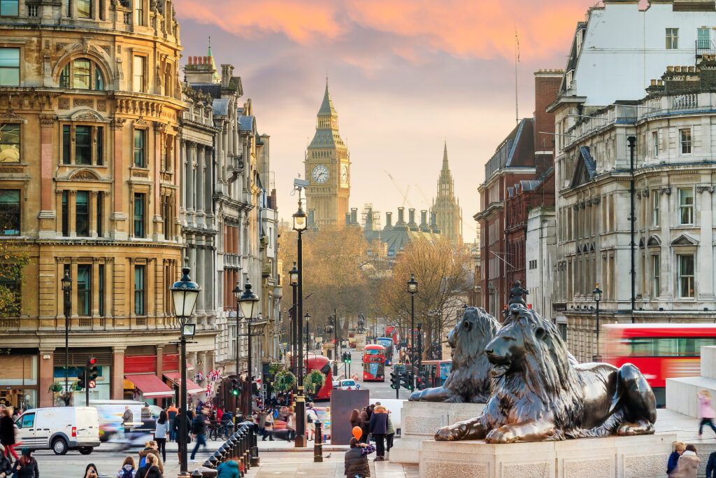 Trafalgar Square, Londres  